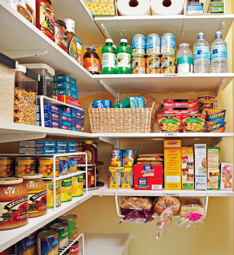 How to Organize Your Pantry by Zones for Simple, Effective Food Storage |  Better Homes &amp; Gardens